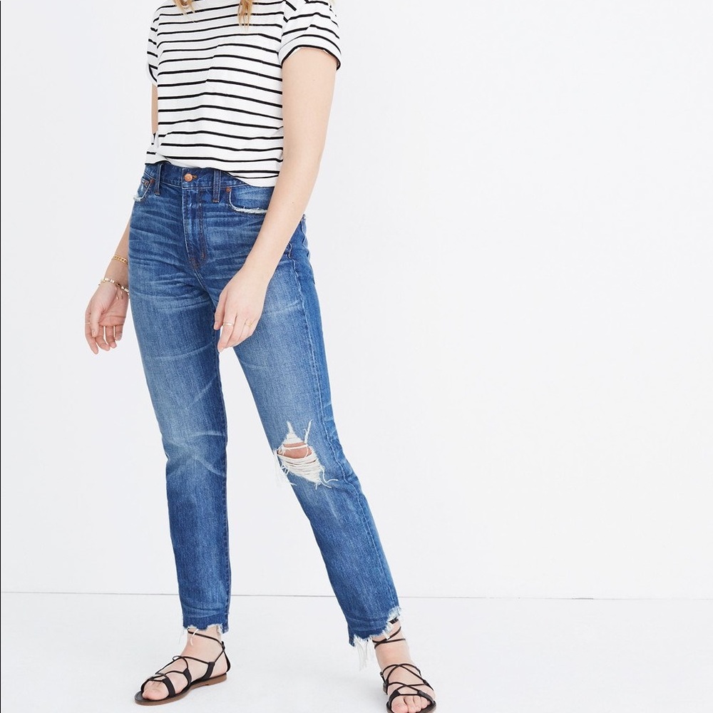 Perfect summer jean: distressed edition